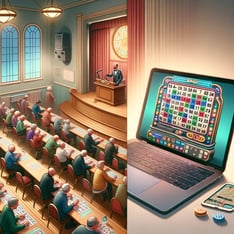 Post Image about From Bingo Halls to Laptops: The History of Online Bingo - Online Bingo Blog