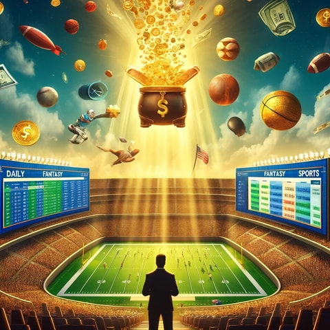 Image for Daily Fantasy Sports: A Path to Financial Freedom? - Daily Fantasy Sports Blog