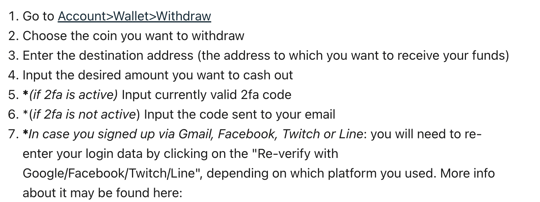 Stake How to Withdraw