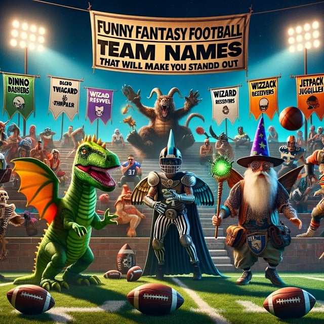 Background Image for Funny Fantasy Football Team Names That Will Make You Stand Out - Daily Fantasy Sports Blog
