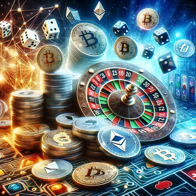 Background Image for The Connection Between Cryptos and Gambling - Crypto Casinos Blog