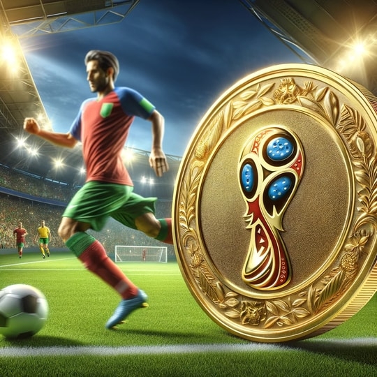 A Fifa Coin and a Soccer Player