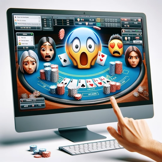 slip up in online poker without poker tools 