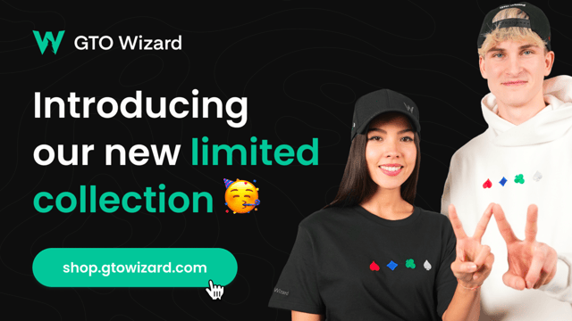Background Image for GTO Wizard Drops a New Limited Edition Clothing Line - Poker Tools News