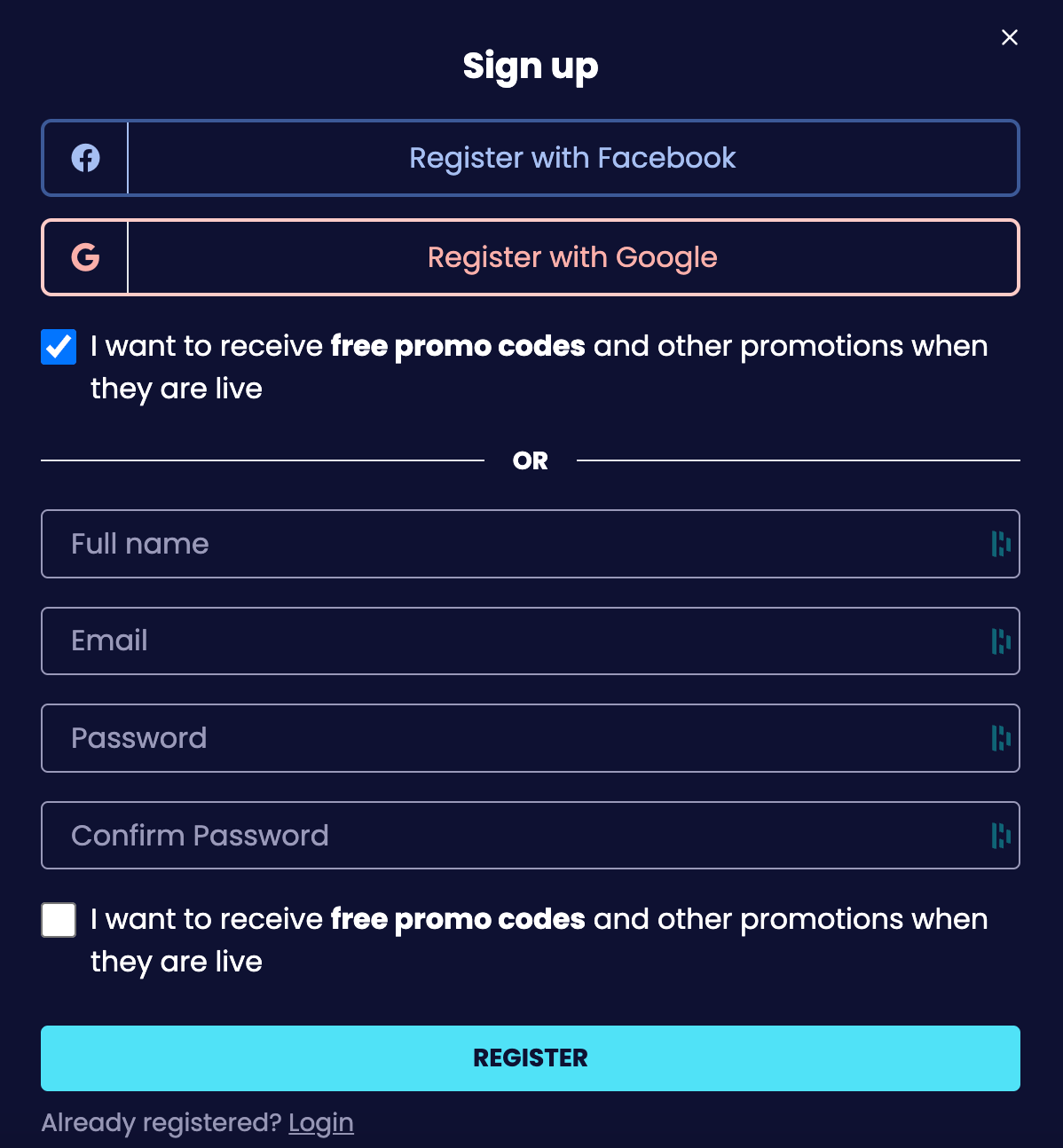 Jemlit's Sign Up Page Reviewed