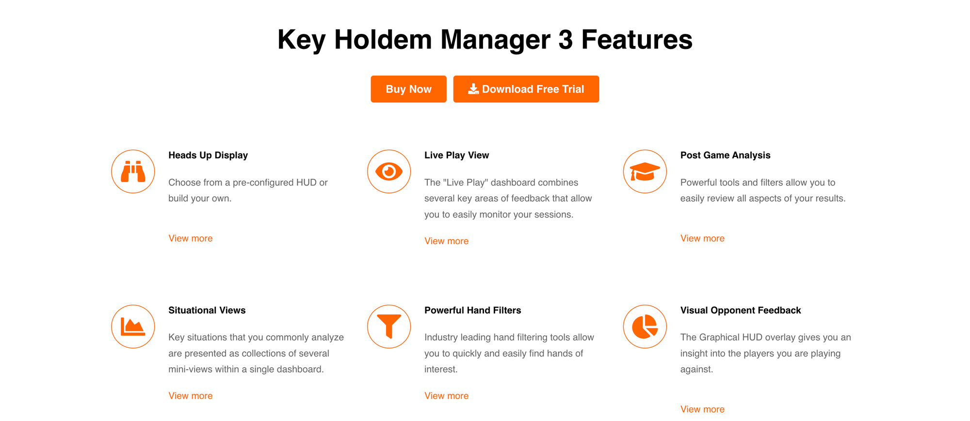 Holdem Manager 3 Features banner 