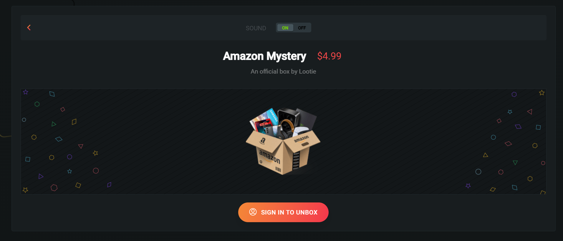 Amazon Mystery Box Lootie 