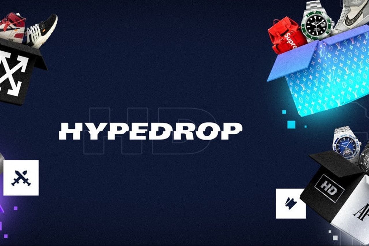 Mystery Box website Hybedrop banner 