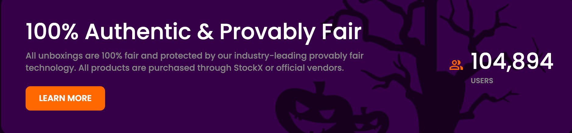 HypeLoot's claim to be provably fair in the mystery box industry 