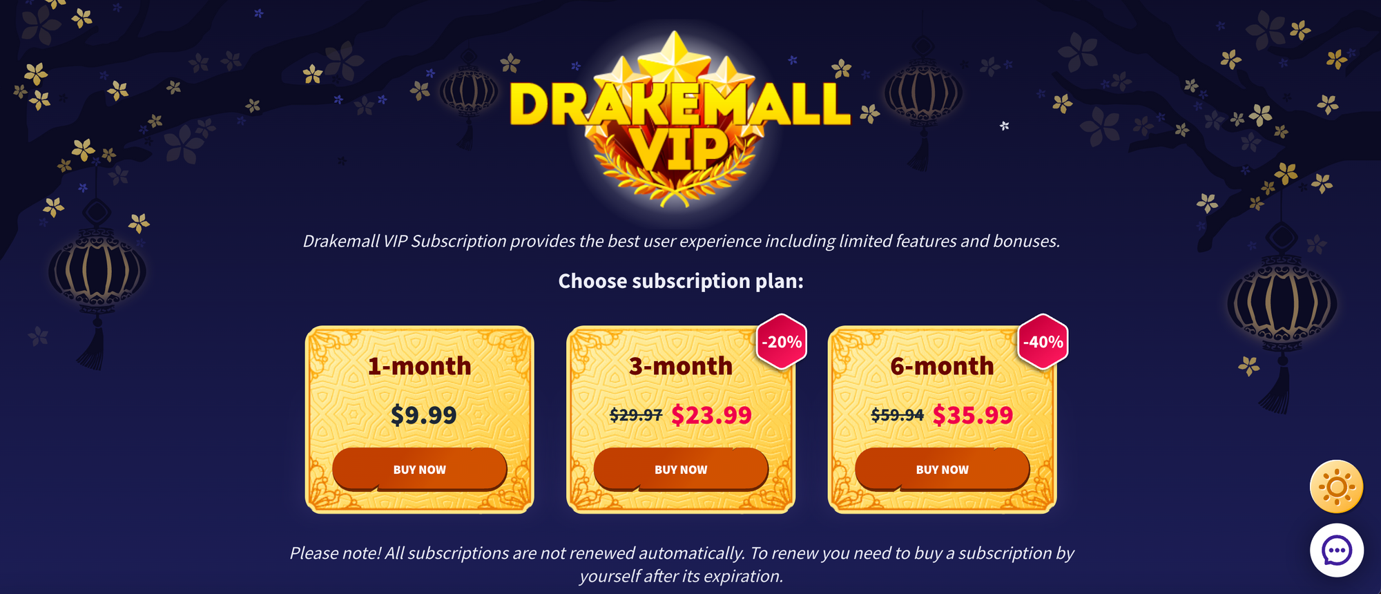 Drakemall's VIP Plan Reviewed