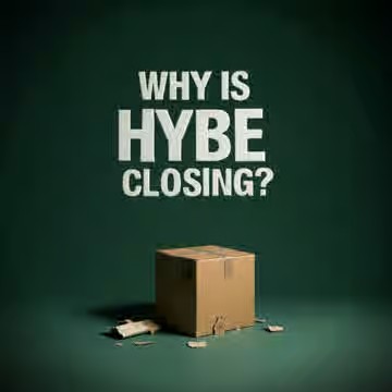 HYBE closed after 5 years - just a marketing trick?