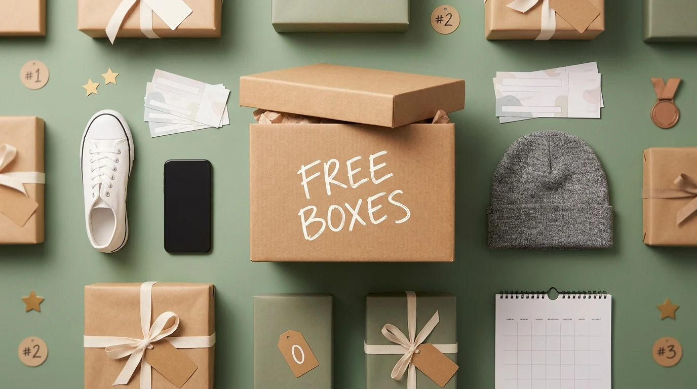 Free Mystery Boxes